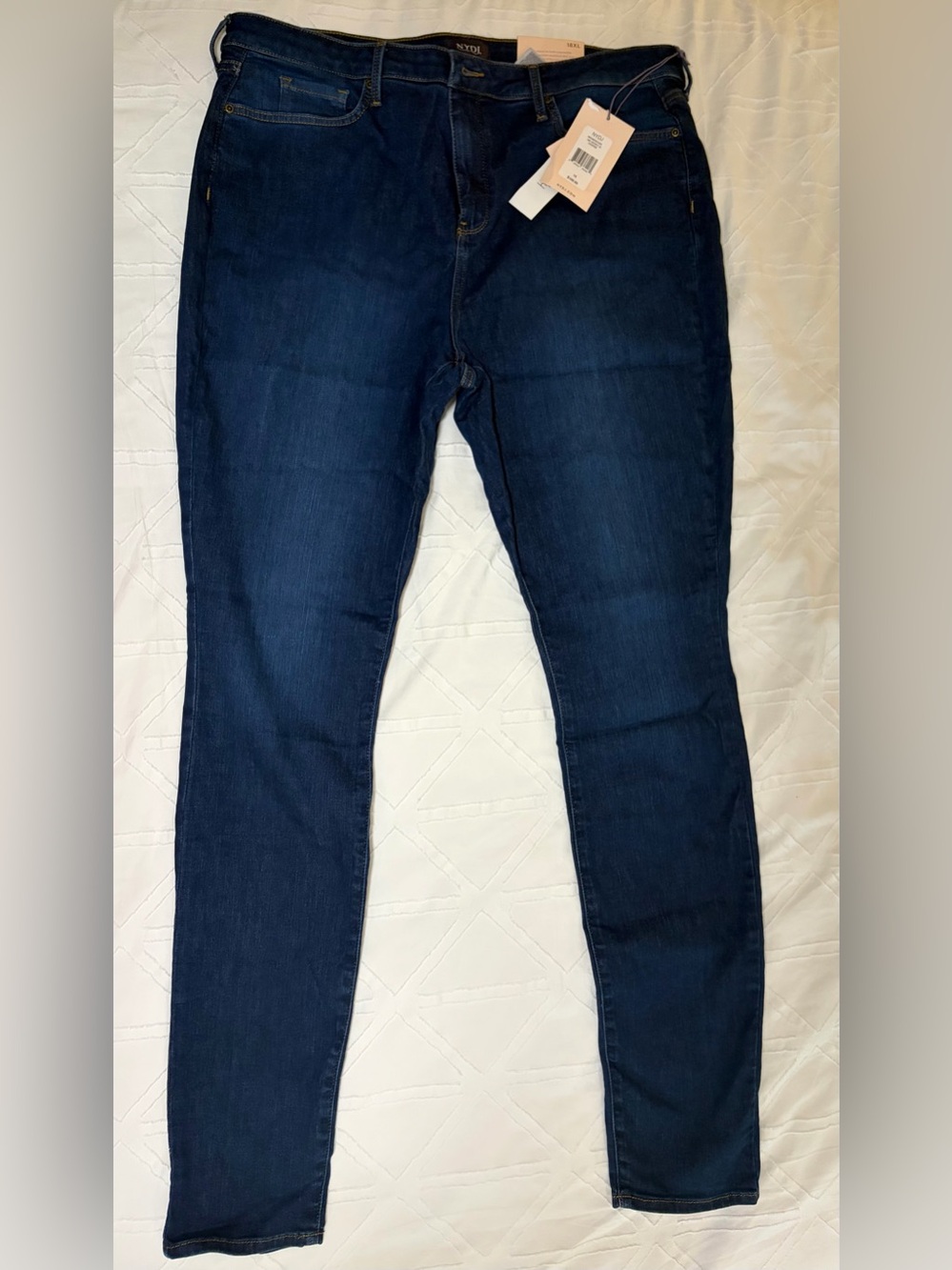 NYDJ Dark Blue Skinny Jeans